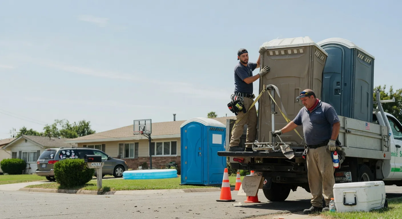 Porta Potty Rental in Ivanhoe, CA near me