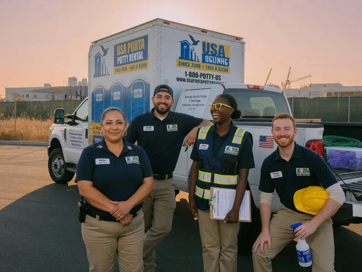 Portable Toilet Rental company in Ivanhoe, CA